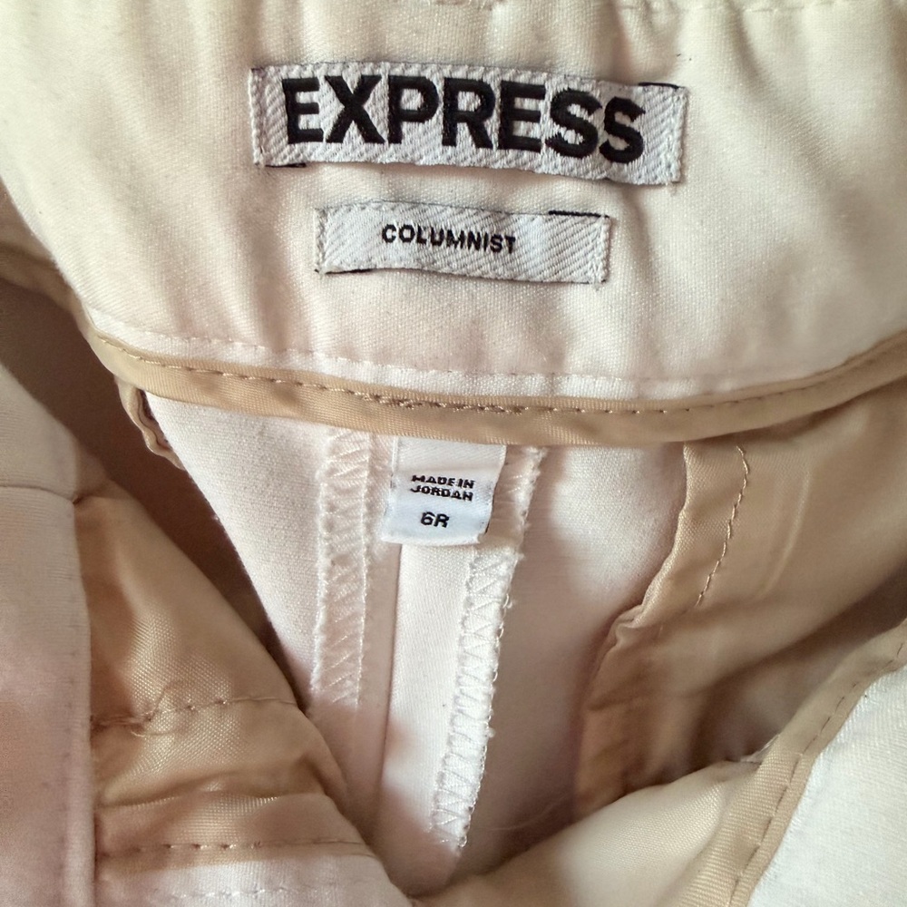 Express Columnist white pants - Picture 2 of 2
